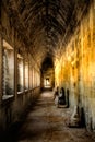Ancient corridor Royalty Free Stock Photo
