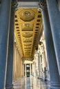 Ancient Corridor Facade Papal Basilica Paul Beyond Walls Rome Italy Royalty Free Stock Photo