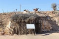 Ancient cottage in mining village Andamooka, South Australia Royalty Free Stock Photo