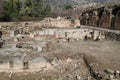 Ancient Crusaders City - Banyas River Nature Reserve, Israel Royalty Free Stock Photo