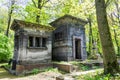 Ancient crypt with beautiful architecture