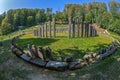 Ancient dacian sanctuary at the Sarmizegetusa Regia, Romania