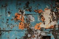 Ancient dark Blue-red texture concrete wall.