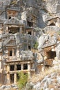 Ancient Dead Town In Myra Demre Turkey Royalty Free Stock Photo