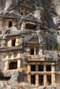 Ancient Dead Town In Myra Demre Turkey Royalty Free Stock Photo