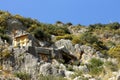 Ancient Dead Town In Myra Demre Turkey Royalty Free Stock Photo