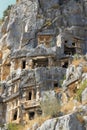 Ancient Dead Town In Myra Demre Turkey Royalty Free Stock Photo