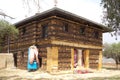 Ancient Debre Damo monastery building, Tigray, Ethiopia Royalty Free Stock Photo