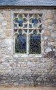 Abcient decorative old medieval window Royalty Free Stock Photo