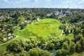 Ancient defended hilltop settlement of Vyatichi in Maloyaroslavets, Russia