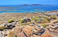 Ancient Delos Ruins, Greece Royalty Free Stock Photo