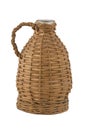 Ancient demijohn for wine Royalty Free Stock Photo