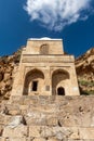 Ancient Diri Baba mausoleum, 14th century, Gobustan city, Azerbaijan Royalty Free Stock Photo