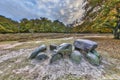 Ancient Dolmen or Hunebed Royalty Free Stock Photo