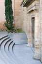 Ancient door in the Alhambra Palace in Spain