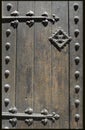 Ancient door detail Royalty Free Stock Photo