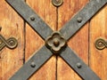 Ancient Door Element Royalty Free Stock Photo