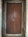 Ancient door Naive art