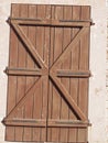 Ancient door shutter