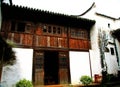 The ancient Door in zhuge bagua village, the ancient town of china