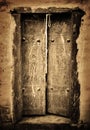 Ancient doors Royalty Free Stock Photo