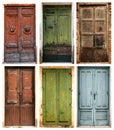 Ancient doors Royalty Free Stock Photo