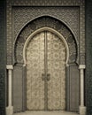 Ancient doors, Morocco Royalty Free Stock Photo