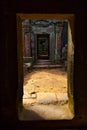 Ancient doorways in Angkor