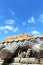 Ancient doric greek temple in Selinunte