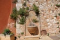 Old drinking fountain in Roussillon