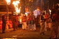 Ancient drummers performing at kandy esala perahara