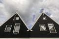Ancient Dutch houses Royalty Free Stock Photo