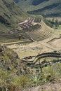 Ancient dwelling ruins, Machu Picchu Royalty Free Stock Photo
