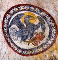 Ancient Eagle Wall Painting Santa Maria Gloriosa de Frari Church Venice Italy