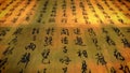 Ancient Eastern script, Japanese letters, sacred wisdom