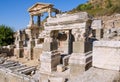 Ancient Efes Efesus city ruins in Turkey