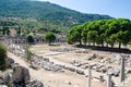 Ancient Efes Efesus city ruins in Turkey