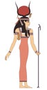 Ancient egypt god Royalty Free Stock Photo