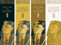 Ancient Egypt, Golden mask of pharaoh Tutankhamun Royalty Free Stock Photo