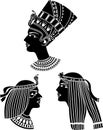 Ancient egypt women Royalty Free Stock Photo