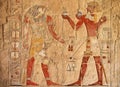 Ancient egyptian fresco