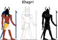 Ancient Egyptian god - Khepri