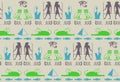 Ancient egyptian hieroglyphics script elements