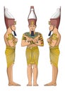 Ancient Egyptian nobility Royalty Free Stock Photo