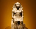 Ancient Egyptian Pharaoh Statue - Carved Stone