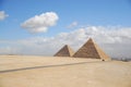 Ancient egyptian pyramid Royalty Free Stock Photo