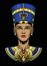 Ancient Egyptian Queen Head of Nefertiti