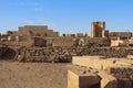 Ancient egyptian Satet temple on Elephantine island in Aswan, Egypt Royalty Free Stock Photo