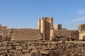 Ancient egyptian Satet temple on Elephantine island in Aswan, Egypt Royalty Free Stock Photo