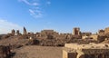 Ancient egyptian Satet temple on Elephantine island in Aswan, Egypt Royalty Free Stock Photo